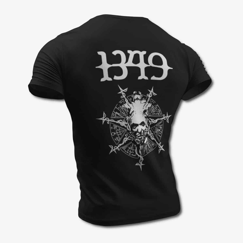 1349 T-Shirt, 1349 Through the Eyes of Stone Black Tee Shirt, Black Metal Merchandise