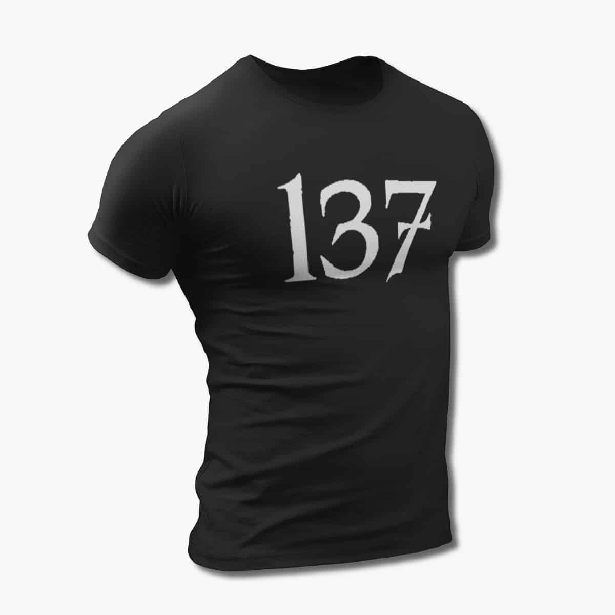 137 T-Shirt, 137 Band Logo Tee-Shirt, Metal Merch