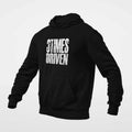 3 Times Driven Hoodie, 3 Times Driven Logo Black Hoodie, Heavy Metal Merchandise