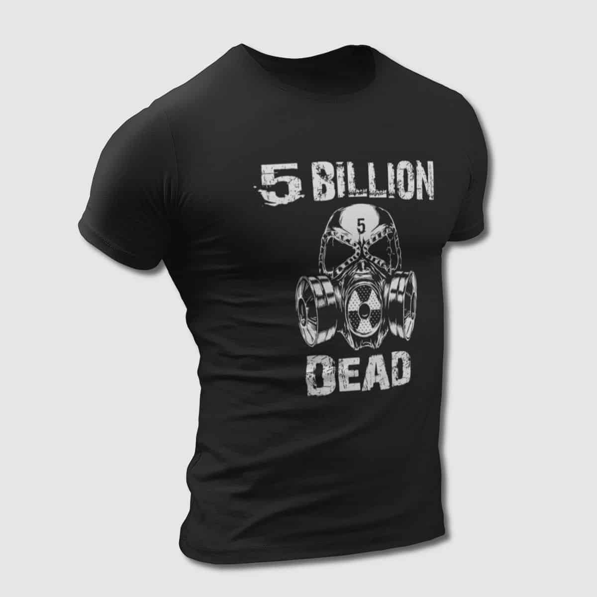 5 Billion Dead Logo T-Shirt, Metal Merch