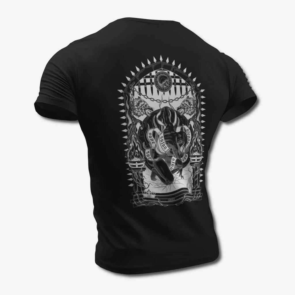 7 Deadly Sins T-Shirt, 7 Deadly Sins Greed Artwork Black T-Shirt