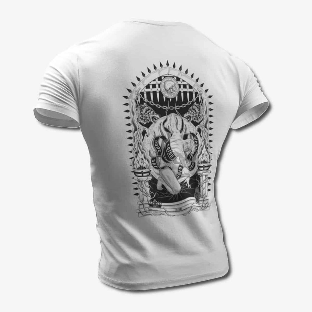 7 Deadly Sins T-Shirt, 7 Deadly Sins Greed Artwork White T-Shirt