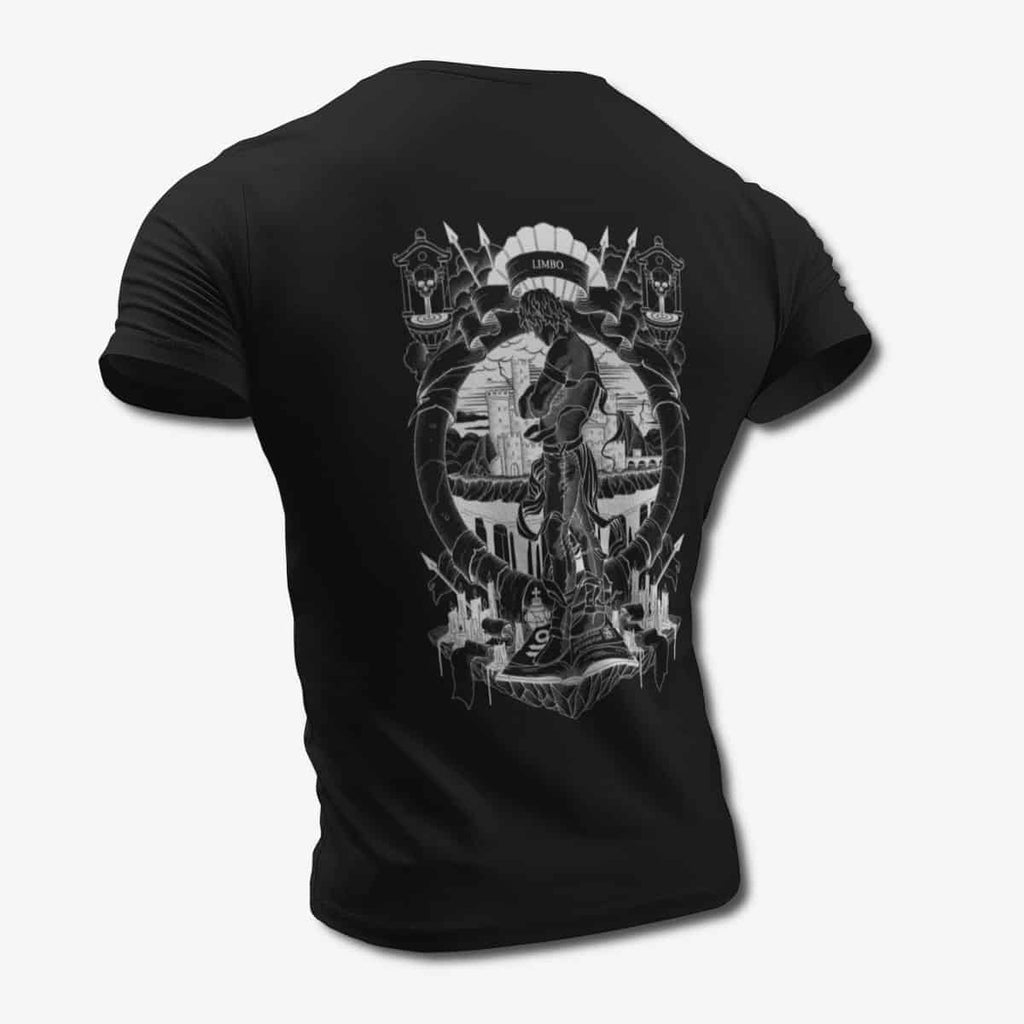 7 Deadly Sins T-Shirt, 7 Deadly Sins Limbo Artwork Black T-Shirt