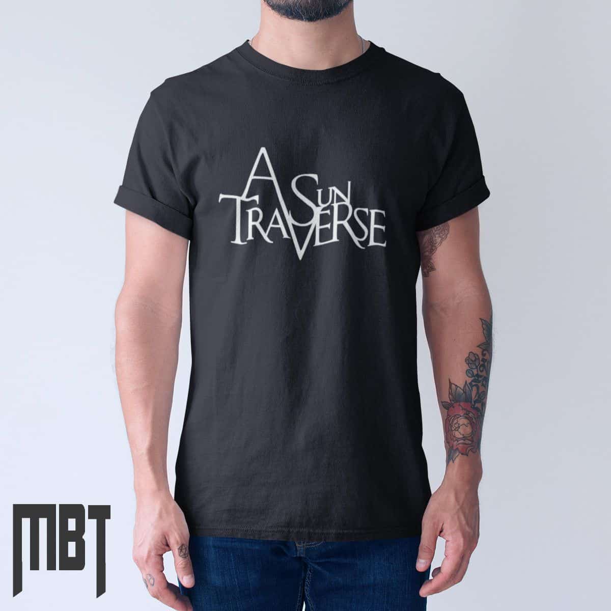 A Sun Traverse T-Shirt, A Sun Traverse Logo Tee-Shirt, Metal Merch