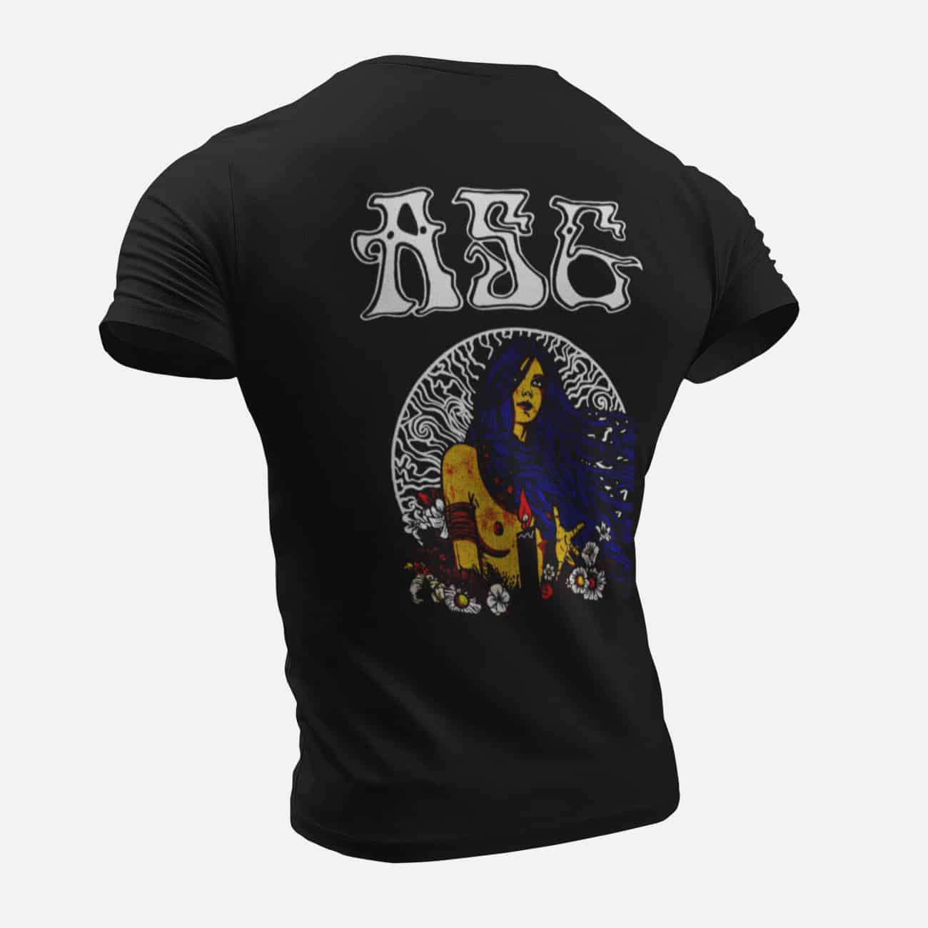 ASG T-Shirt, ASG Survive Sunrise Black T-Shirt, Stoner Metal Merchandise