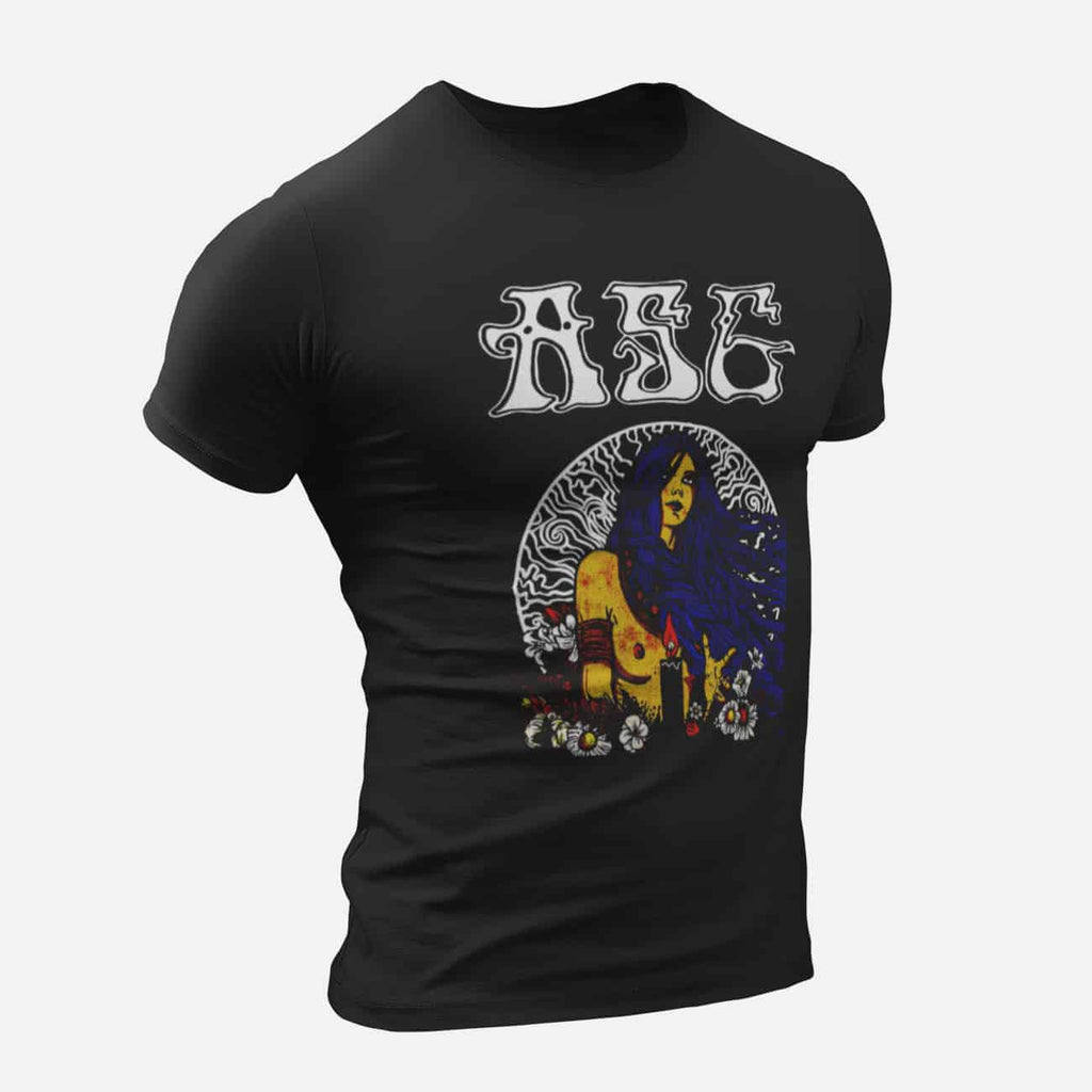 ASG T-Shirt, ASG Survive Sunrise Black T-Shirt, Stoner Metal Merchandise