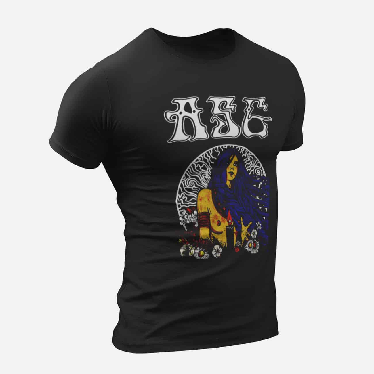 ASG T-Shirt, ASG Survive Sunrise Black T-Shirt, Stoner Metal Merchandise