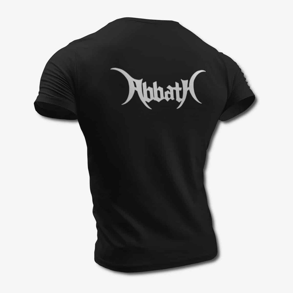 Abbath T-Shirt, Abbath Band Logo Black Tee Shirt, Black Metal Merchandise