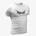 Abbath T-Shirt, Abbath Band Logo White Tee Shirt, Black Metal Merchandise