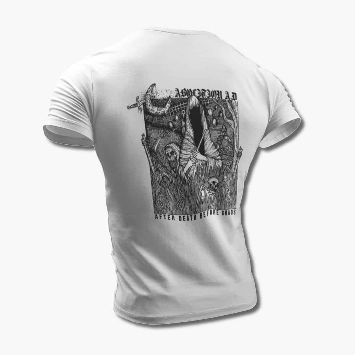 Abolition A.D. T-Shirt, Abolition A.D. After Death Before Chaos Tee-Shirt, Metal Merch