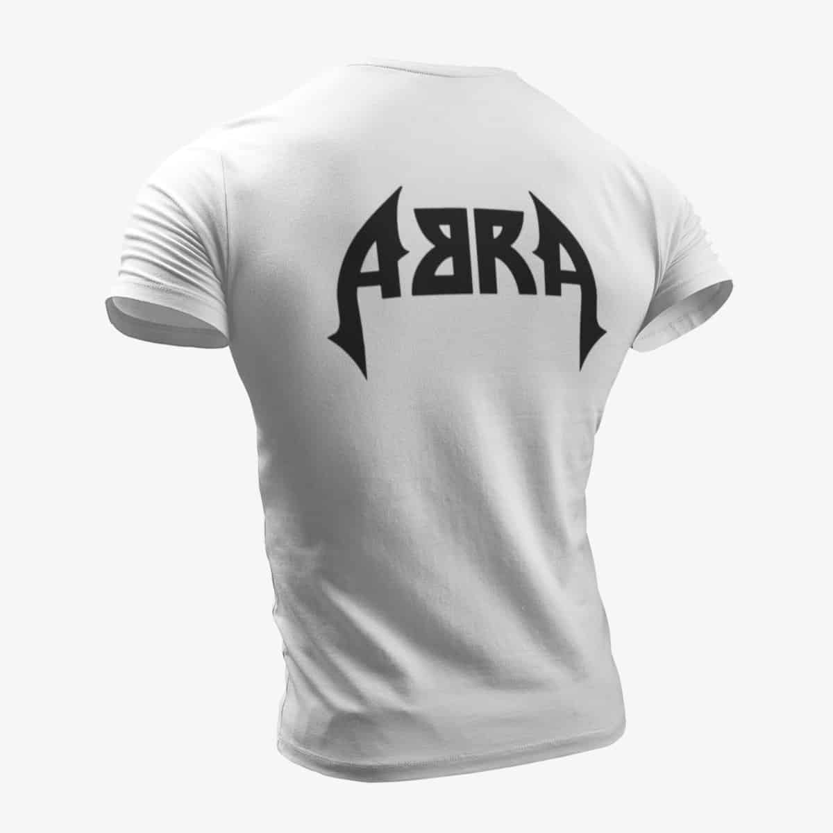 Abra T-Shirt, Abra Logo White T-Shirt, Hard Rock Merchandise