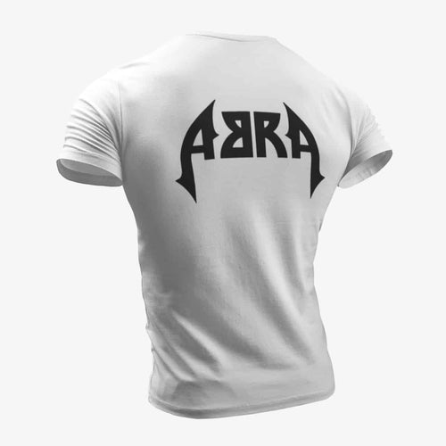 Abra T-Shirt, Abra Logo White T-Shirt, Hard Rock Merchandise