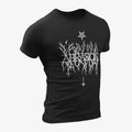 Abrasion T-Shirt, Abrasion Logo Black T-Shirt, Raw Black Metal Merchandise