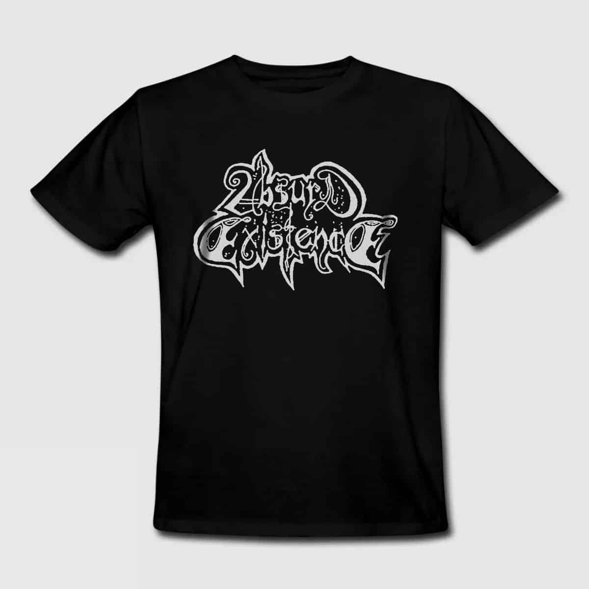 Absurd Existence Logo T-Shirt, Death Metal Merch