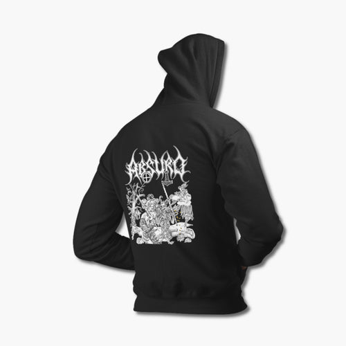 Absurd Hoodie, Absurd Der Funfzehnjahrige Krieg Black Sweatshirt