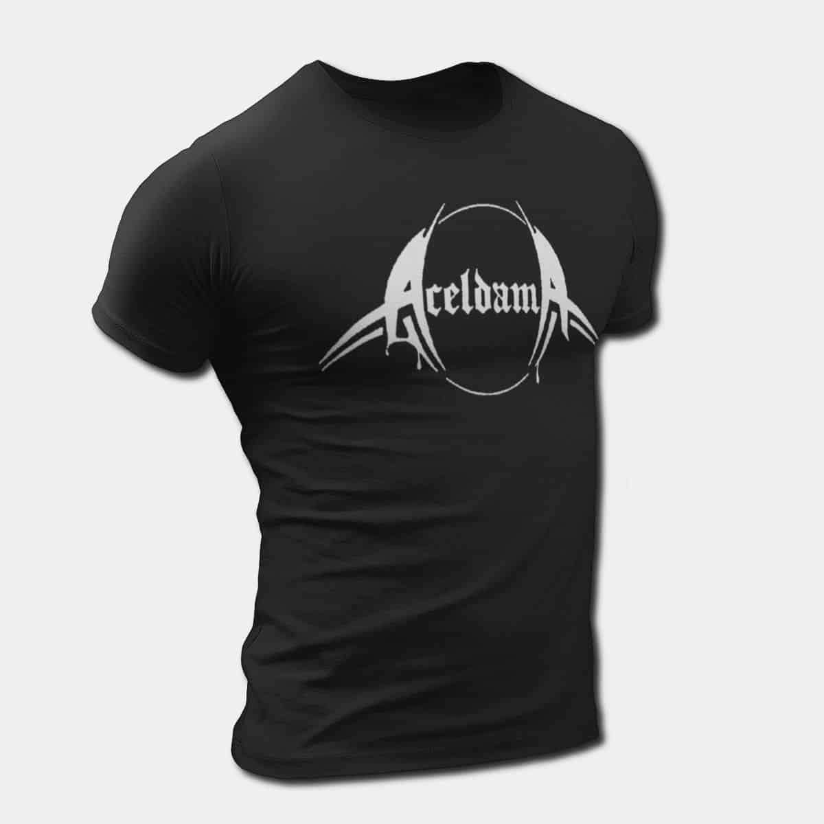 Aceldama T-Shirt, Aceldama Logo Tee, Thrash Metal Merch
