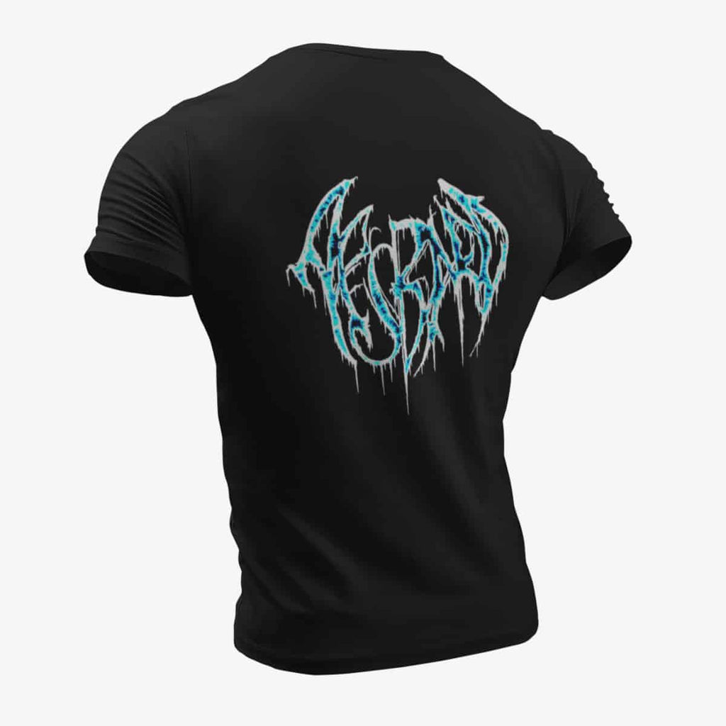 Aesbard T-Shirt, Aesbard Logo Black T-Shirt, Viking Metal Merchandise