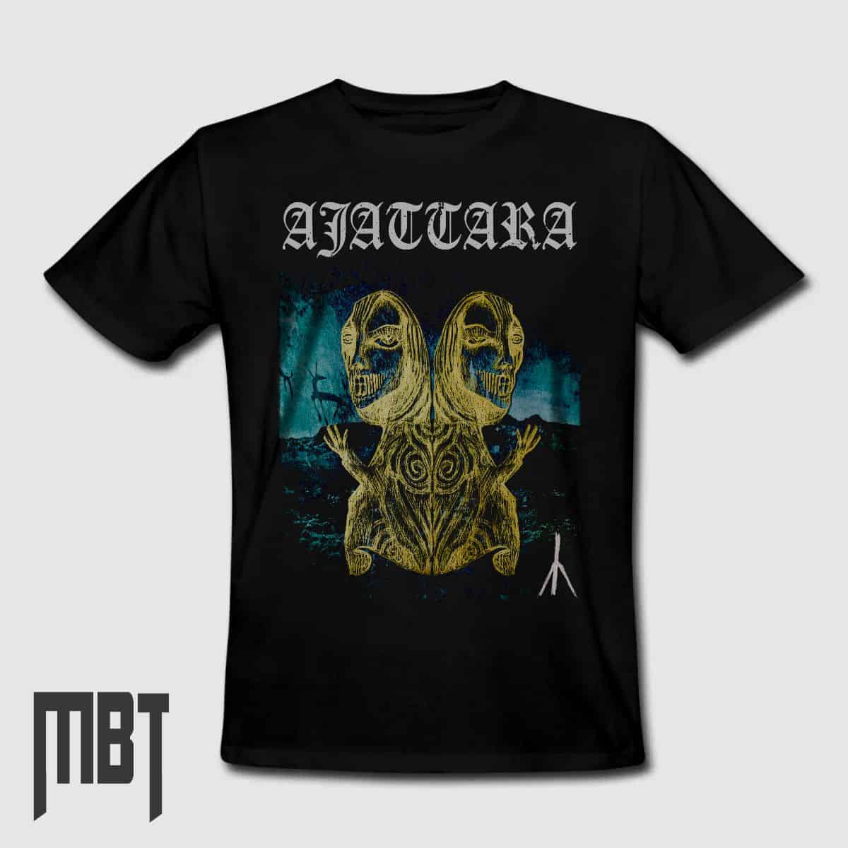 Ajattara T-Shirt, Ajattara Band Kuolema Tee-Shirt, Metal Merch