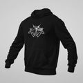 Akhlys Hoodie, Akhlys Logo Black Sweatshirt