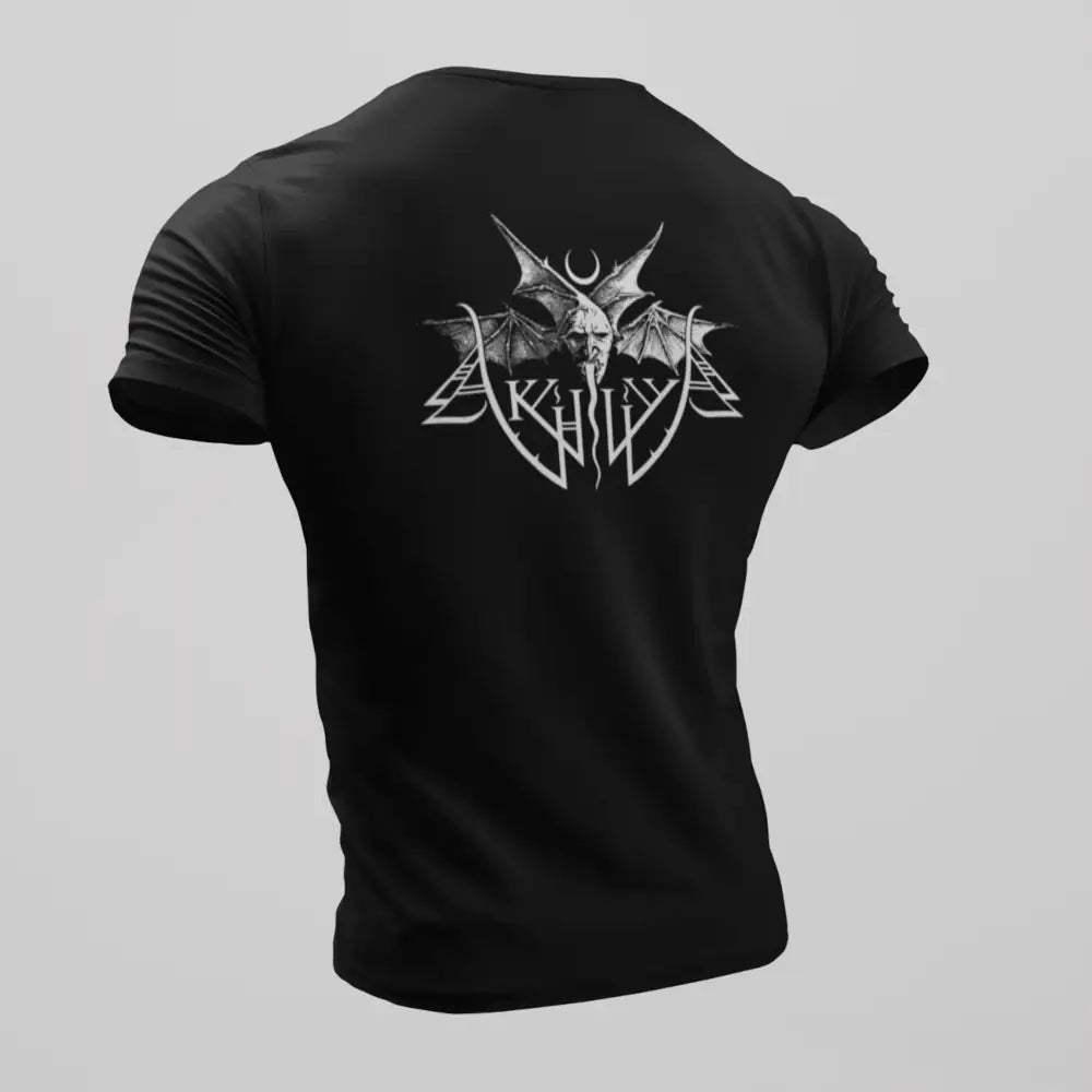 Akhlys T-Shirt, Akhlys Logo Black T-Shirt