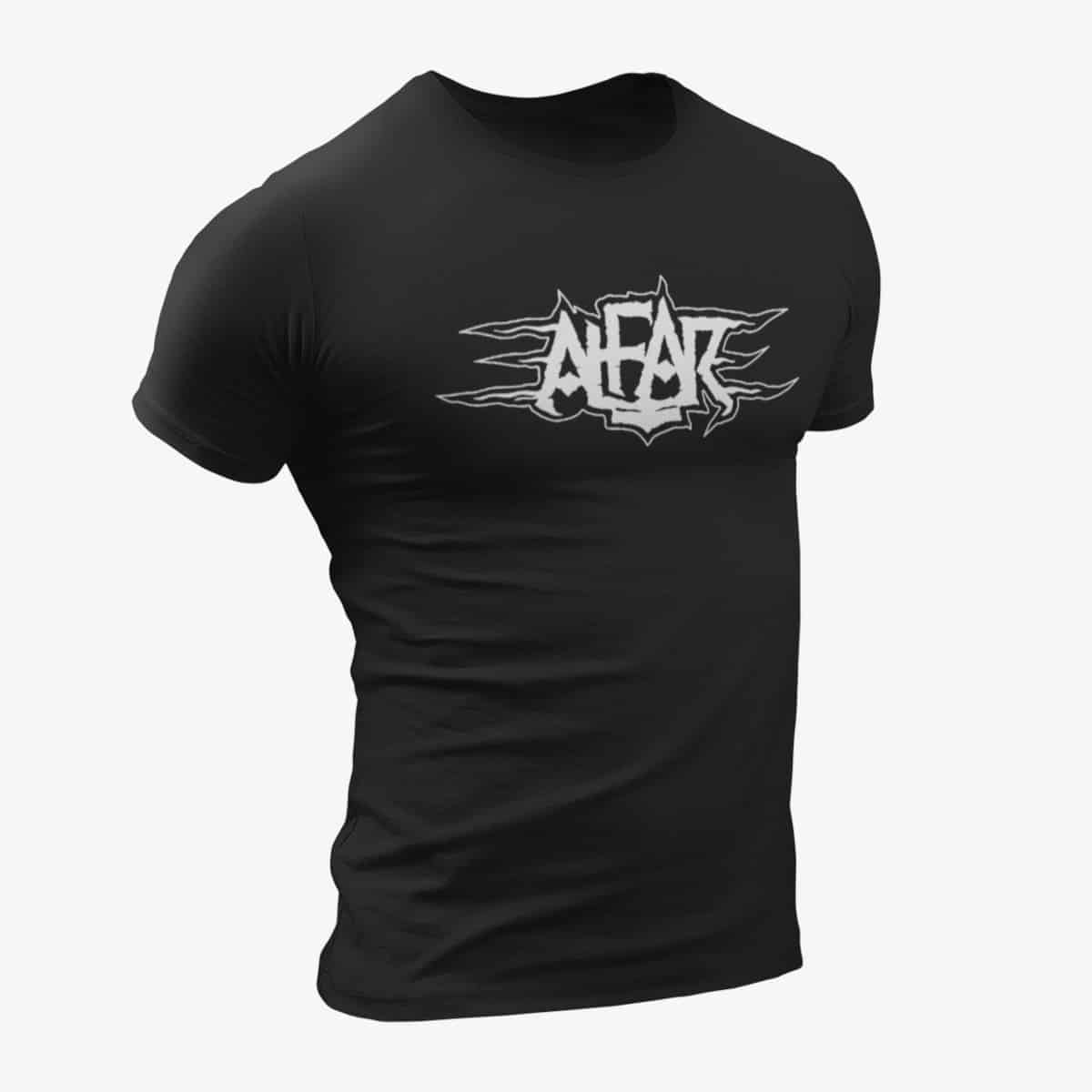 Alfar Logo T-Shirt, Alfar Logo Black T-Shirt, Viking Metal Merchandise