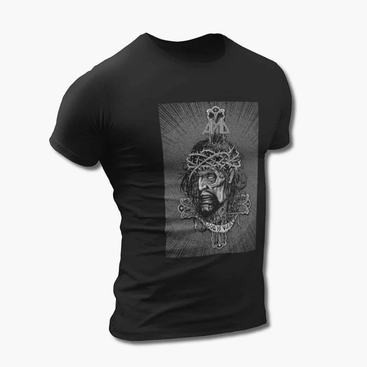 All Pigs Must Die T-Shirt, All Pigs Must Die God is War Tee-Shirt, Metal Merch