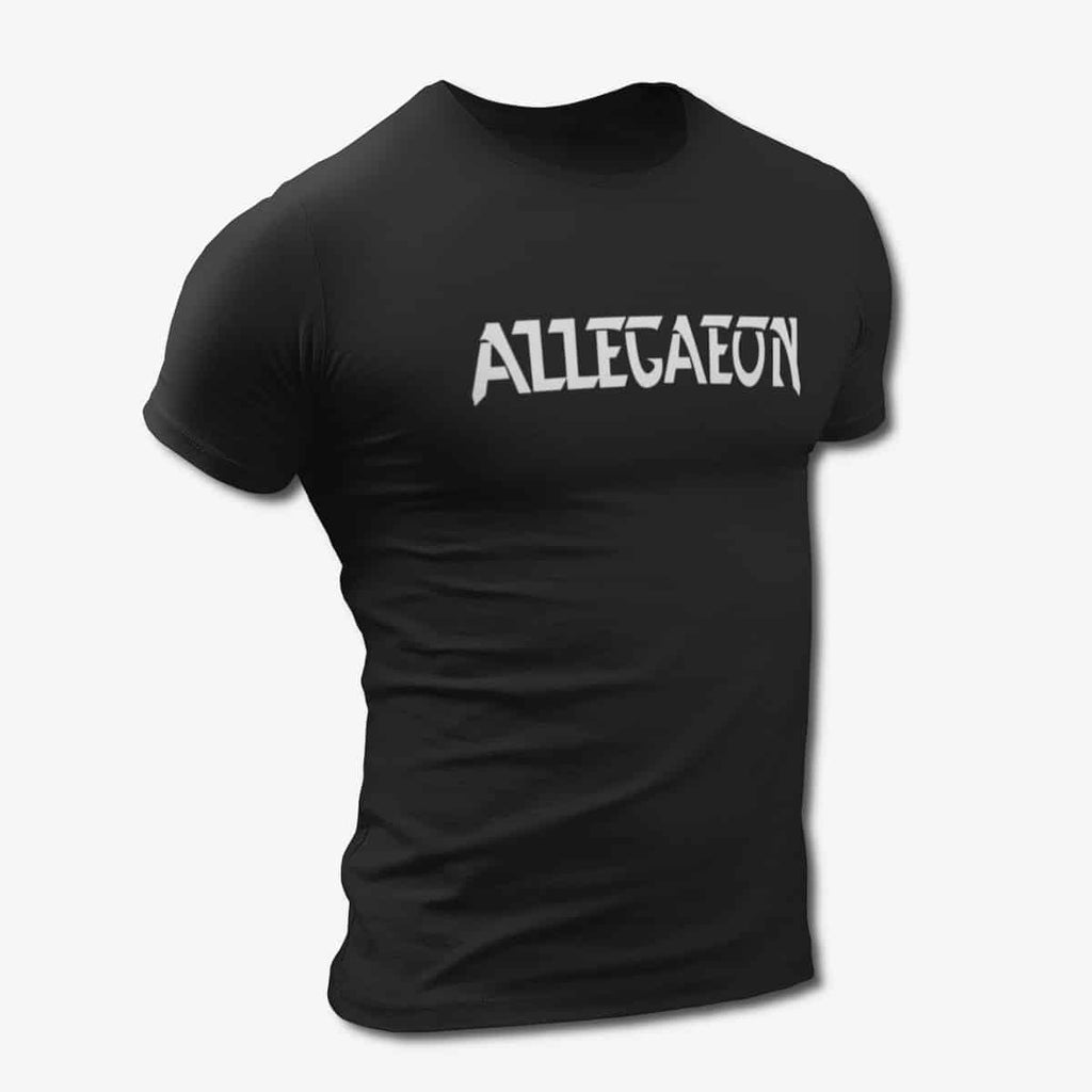 Allegaeon T-Shirt, Allegaeon Band Logo Black Tee Shirt, Melodic Death Metal Merchandise