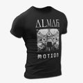 Almah Band T-Shirt, Almah Motion Artwork Tee Shirt, Melodic Power Metal Merch