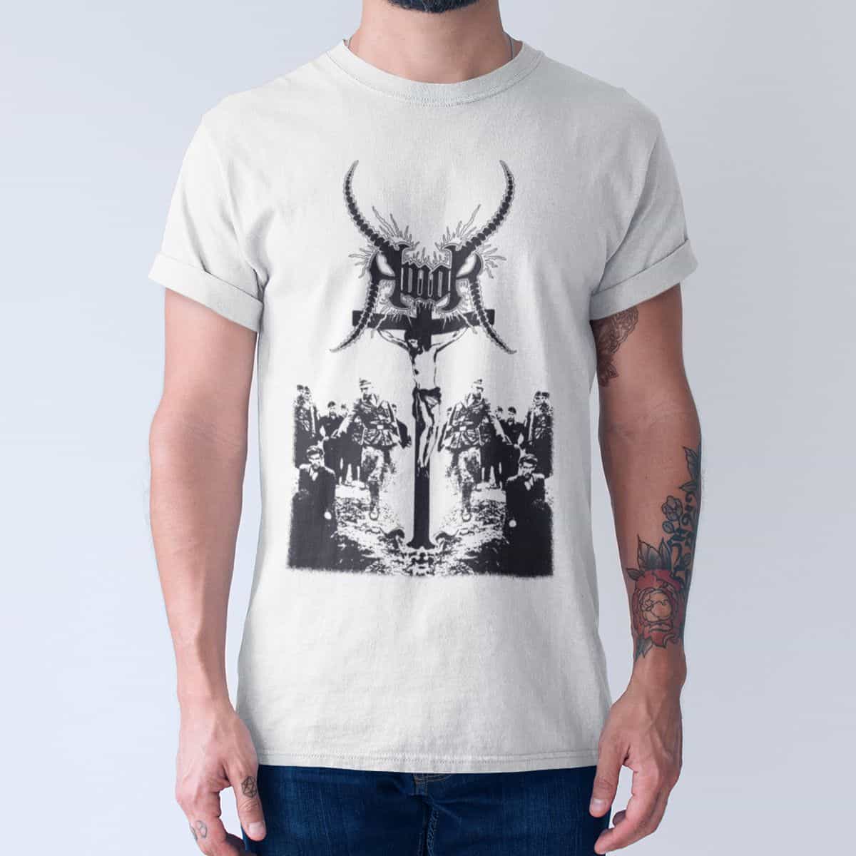 Amok Band T-Shirt, Amok Necrospiritual Deathcore Artwork Tee Shirt, Thrash Metal, Grindcore Merchandise