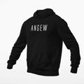 Angew Hoodie, Angew Logo Black Hoodie, Black Metal Merchandise
