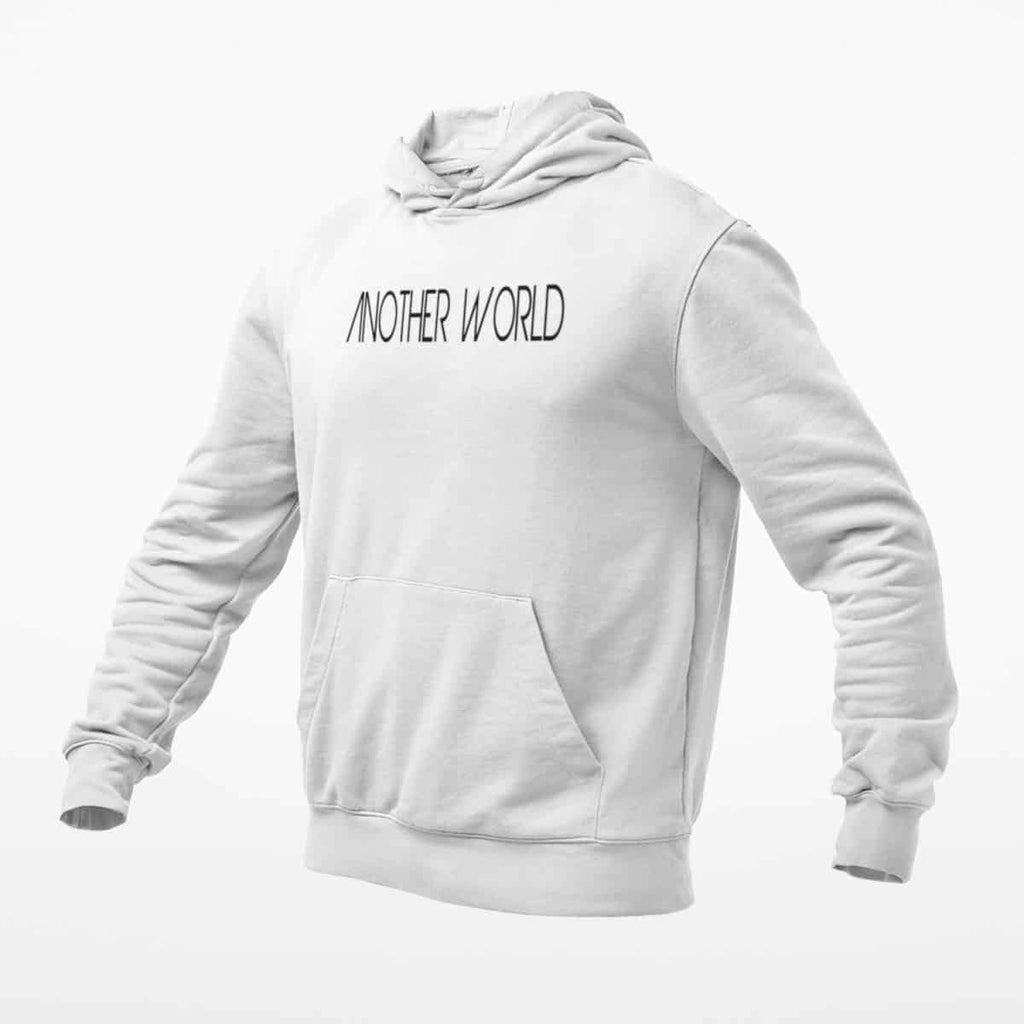 Another World Hoodie, Another World Logo White Hoodie, Progressive Metal Merchandise