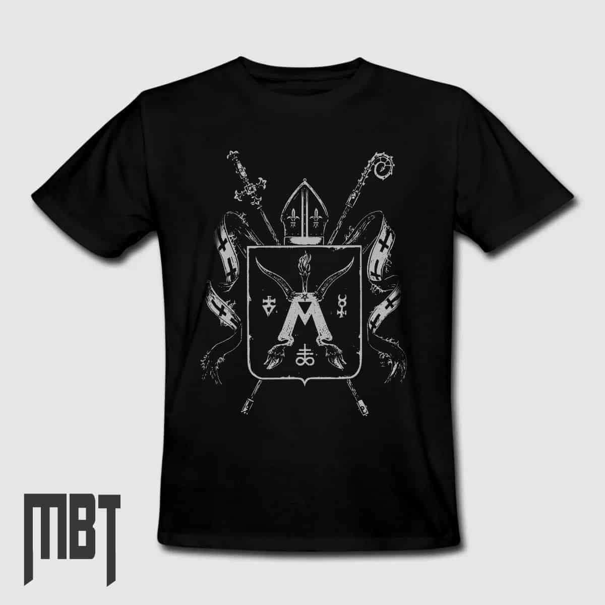 Archgoat T-Shirt, Archgoat Band Apocalyptic Triumphator Tee-Shirt, Metal Merch