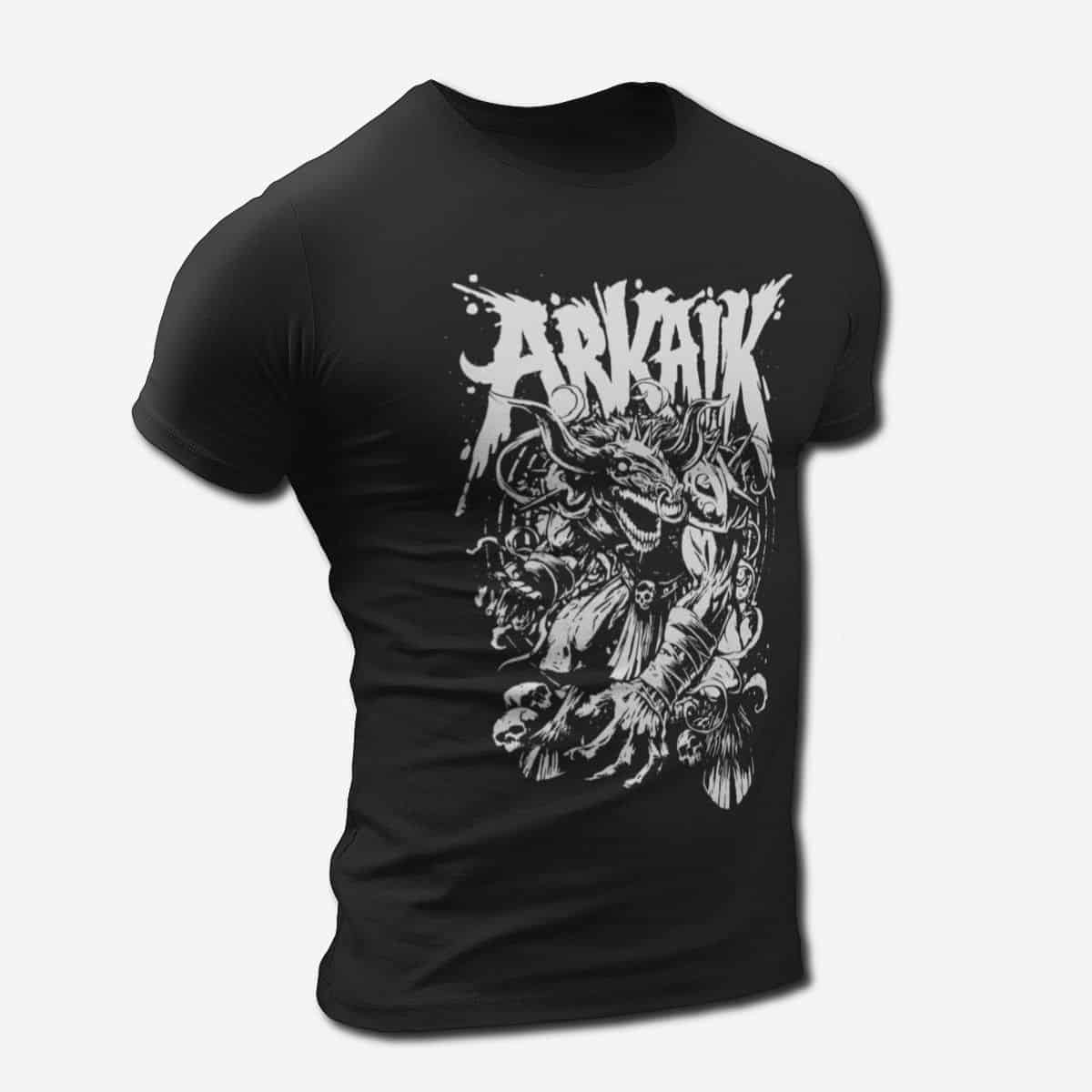 Arkaik Artwork T-Shirt, Technical Death Metal Merch