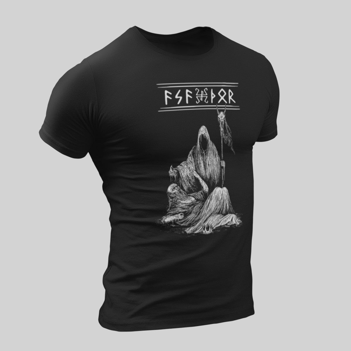Asathor T-Shirt, Asathor Artwork Black T-Shirt