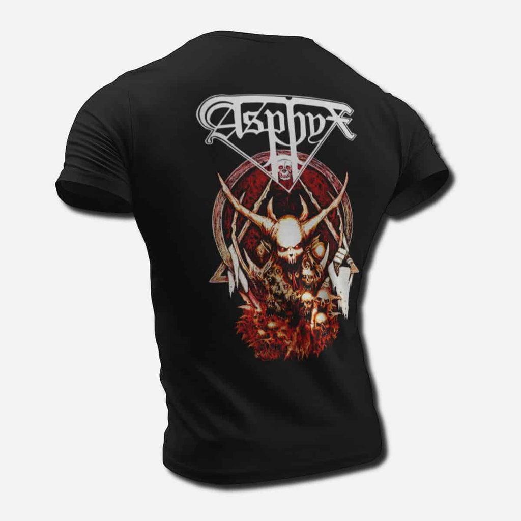 Asphyx Band T-Shirt, Asphyx Artwork Tee Shirt, Death Metal, Doom Metal Merch