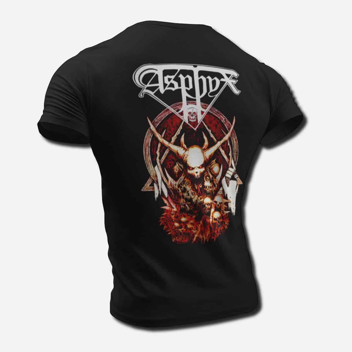 Asphyx Band T-Shirt, Asphyx Artwork Tee Shirt, Death Metal, Doom Metal Merch