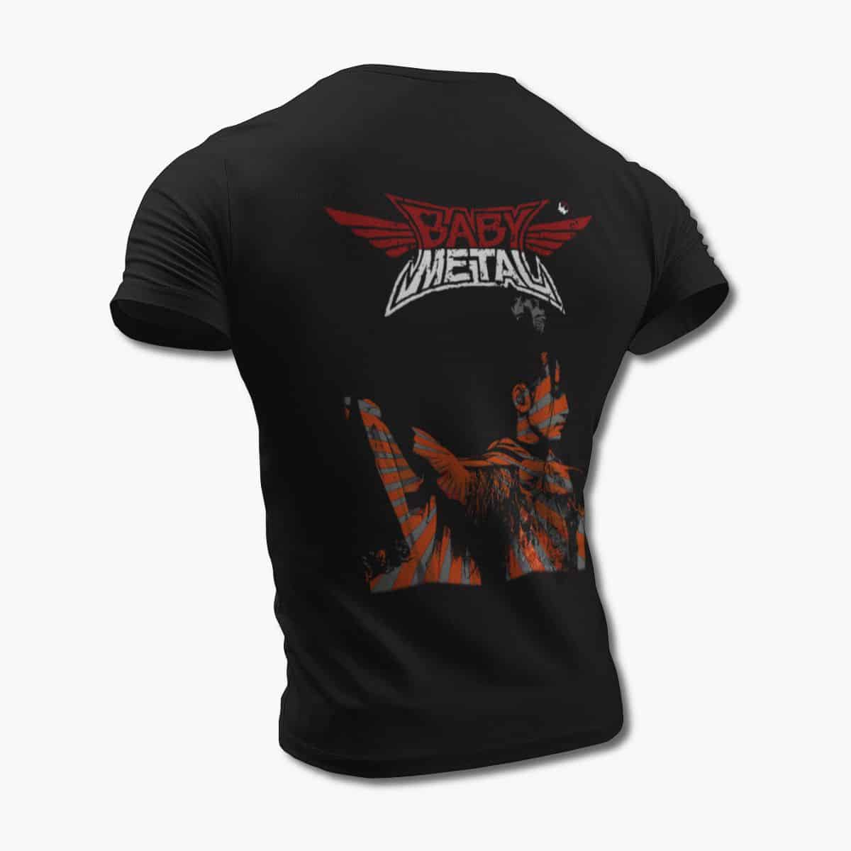 BabyMetal Band T-Shirt, Baby Metal Artwork Black Tee Shirt, Power Metal Merchandise