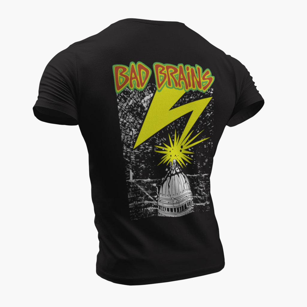 Bad Brains T-Shirt, Bad Brains Band Black T-Shirt, Heavy Metal Merchandise