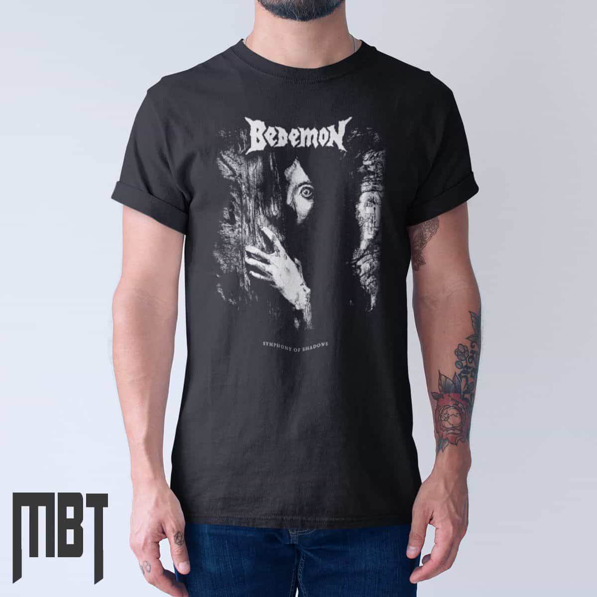 Bedemon T-Shirt, Bedemon Symphony of Shadows Tee-Shirt, Metal Merch