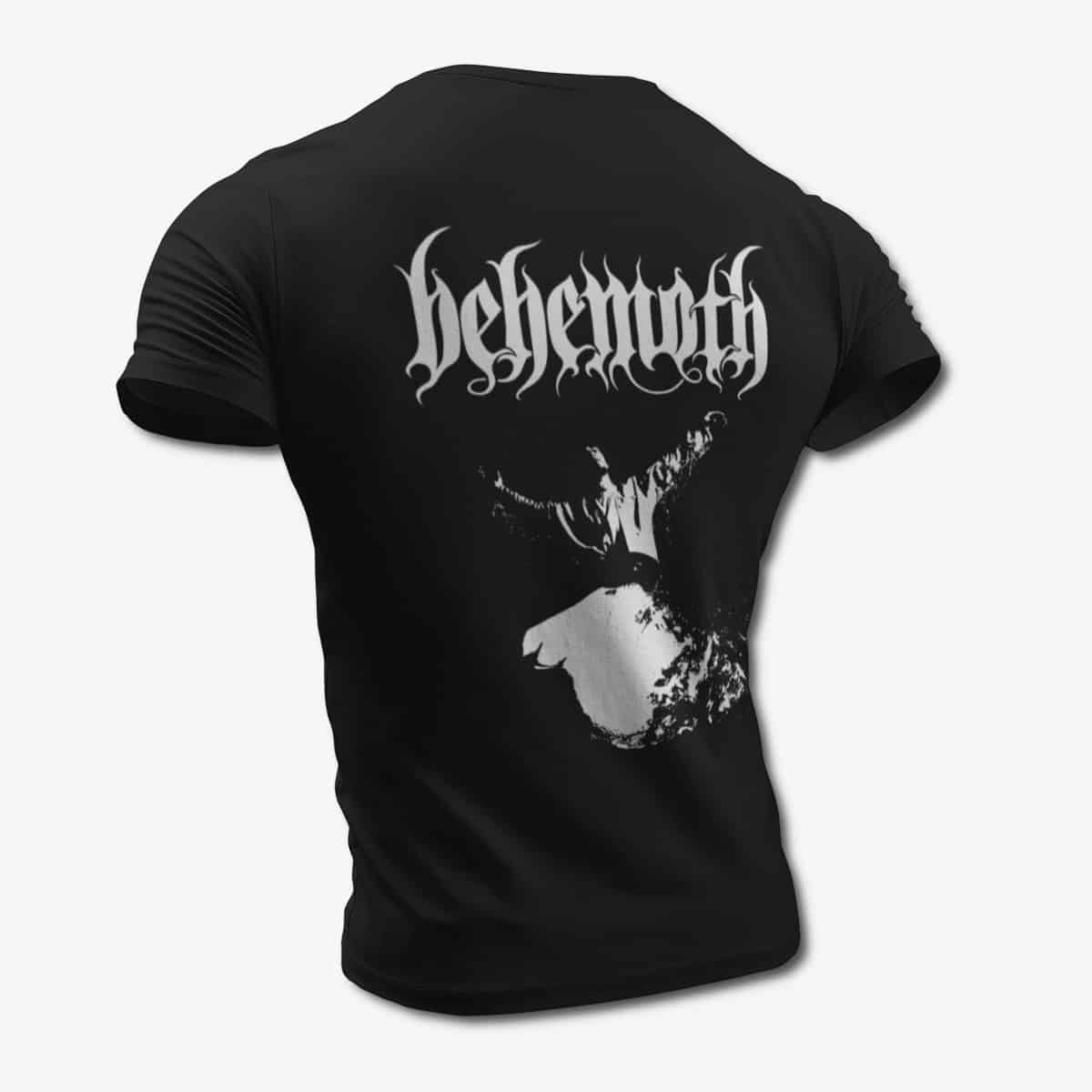 Behemoth T-Shirt, Behemoth Bartzabel Black Tee Shirt, Death Metal Merchandise
