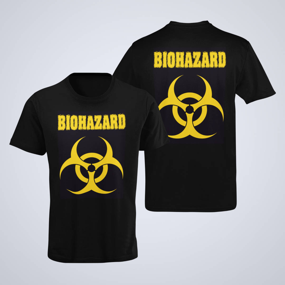 Biohazard T-Shirt, Biohazard Band Logo Black T-Shirt, Thrash Metal Merchandise