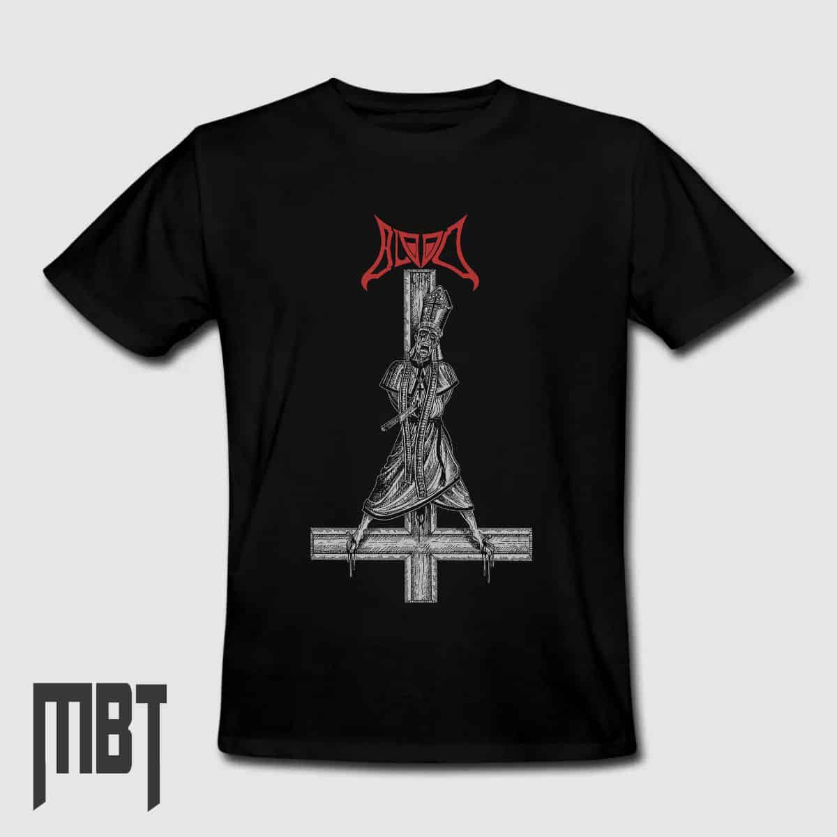 Blood Band T-Shirt, Blood Heinous Noise Tee-Shirt, Metal Merch