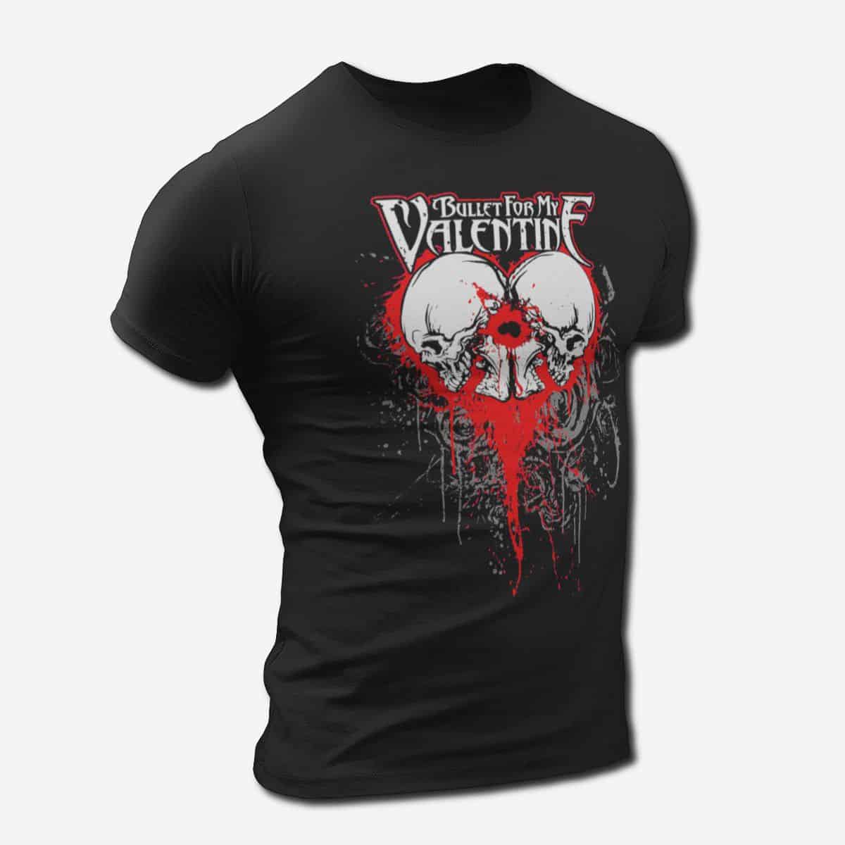 Bullet for My Valentine Artwork T-Shirt, Heavy Metal Merch