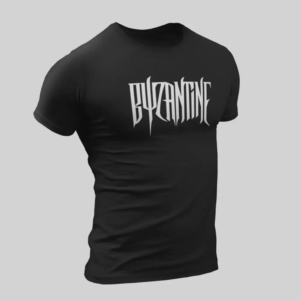 Byzantine T-Shirt, Byzantine Logo Black T-Shirt