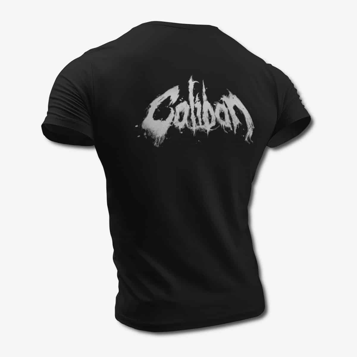 Caliban T-Shirt, Caliban Band Logo Black Tee Shirt, Metalcore Merchandise