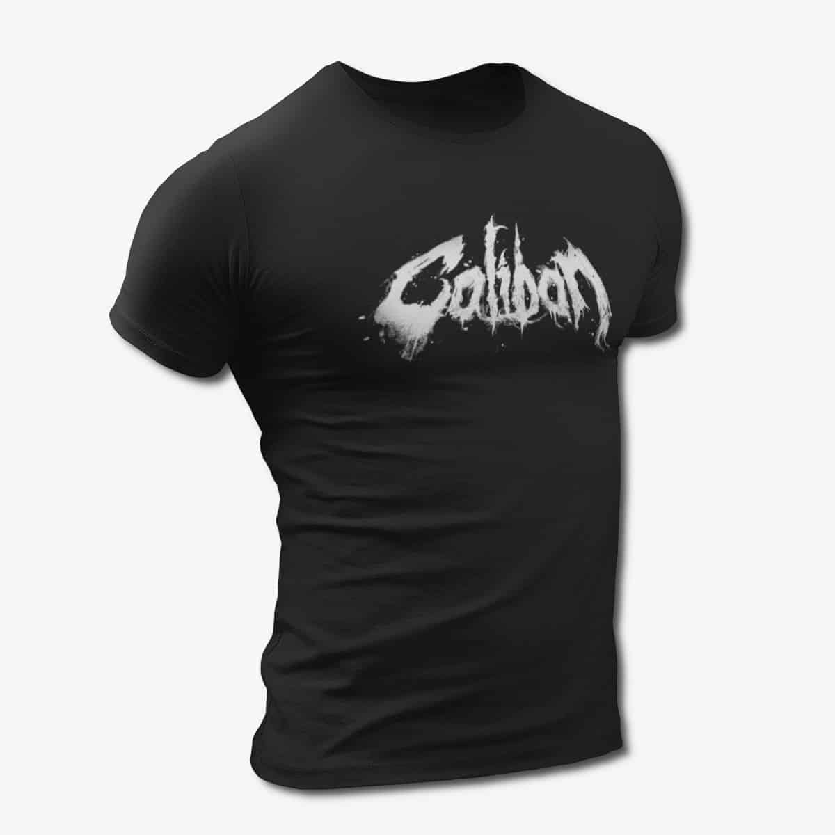 Caliban T-Shirt, Caliban Band Logo Black Tee Shirt, Metalcore Merchandise