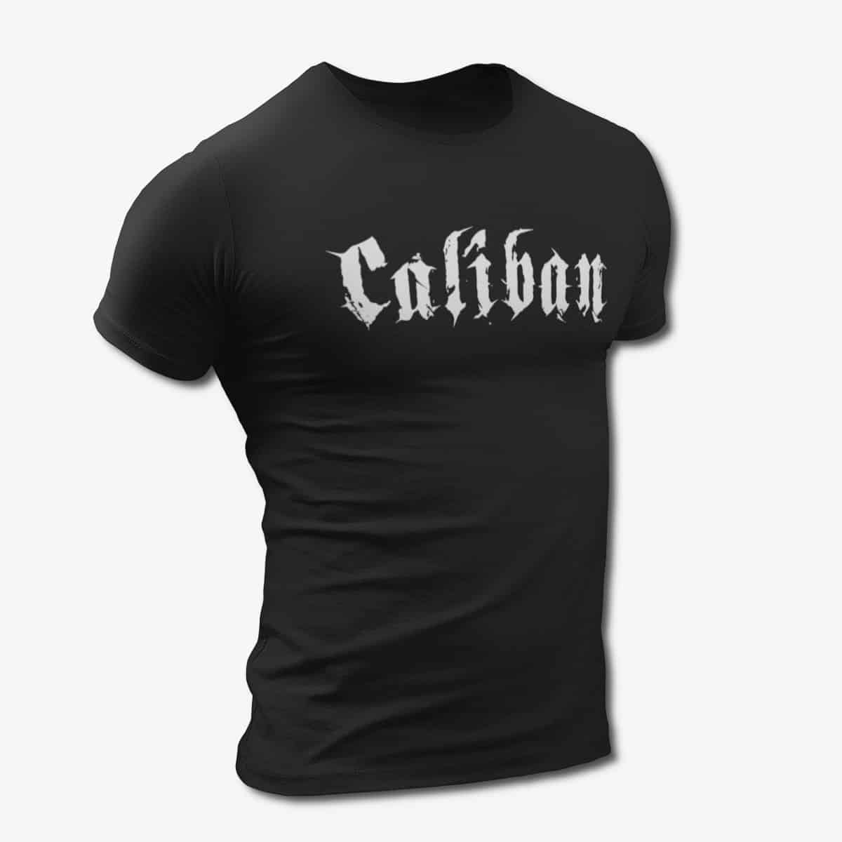 Caliban T-Shirt, Caliban Band Old Logo Black Tee Shirt, Metalcore Merchandise