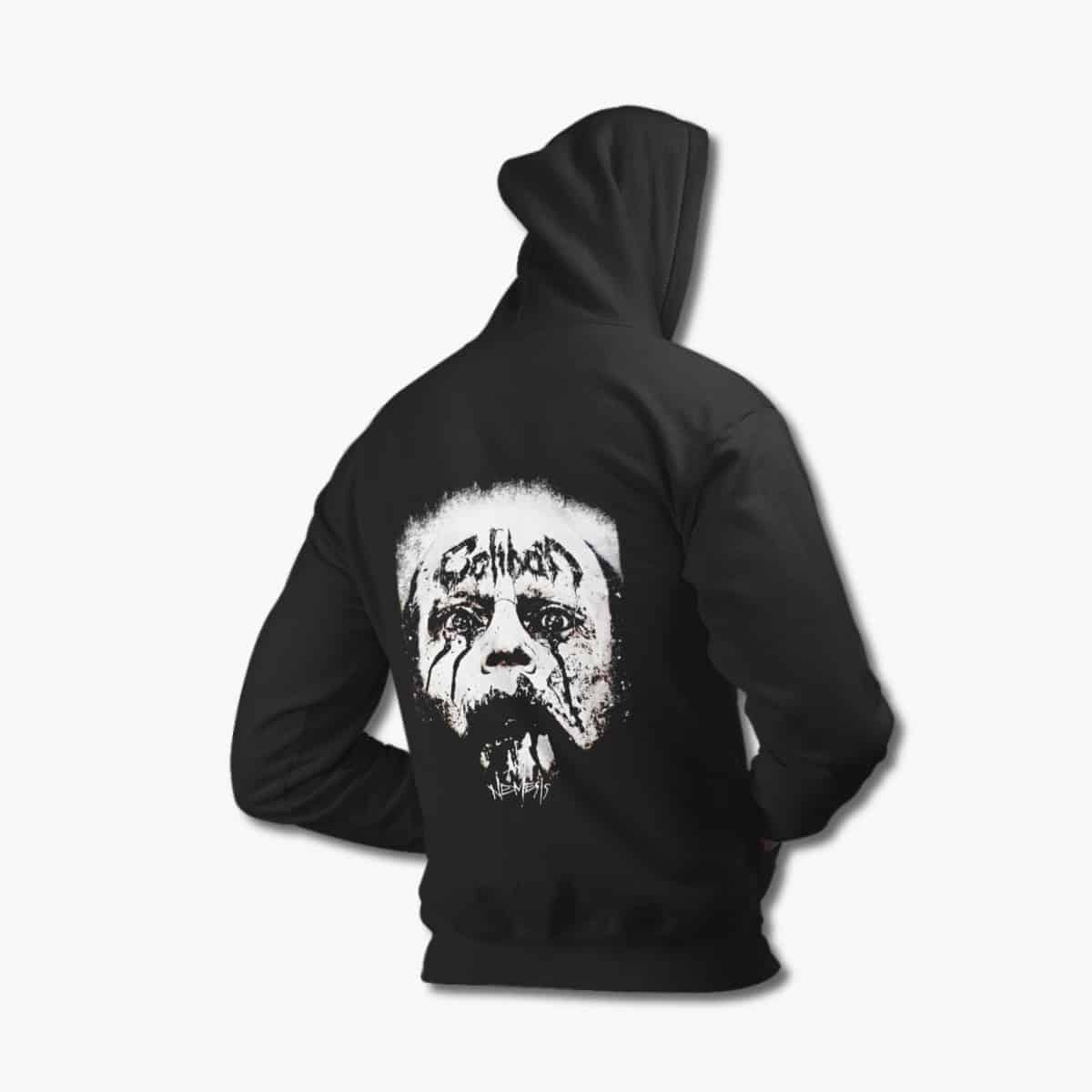 Caliban Zip Hoodie, Caliban I Am Nemesis Black Zipper Hoodie, Metalcore Merchandise