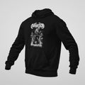 Carnation Hoodie, Carnation Necromancer Black Sweatshirt