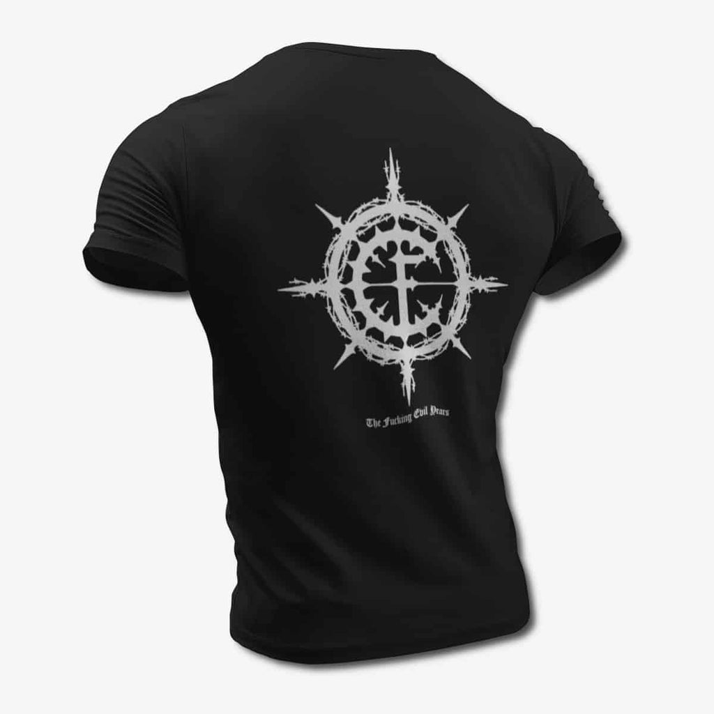 Carpathian Forest T-Shirt, Carpathian Forest The Fucking Evil Years Black Tee Shirt, Black Metal Merchandise